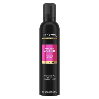 Tresemme Plumping Hair Mousse Total Volume Hair Treatment - 10.5oz: Volumizing, Oil-Free, Paraben-Free, All Hair Types | Target