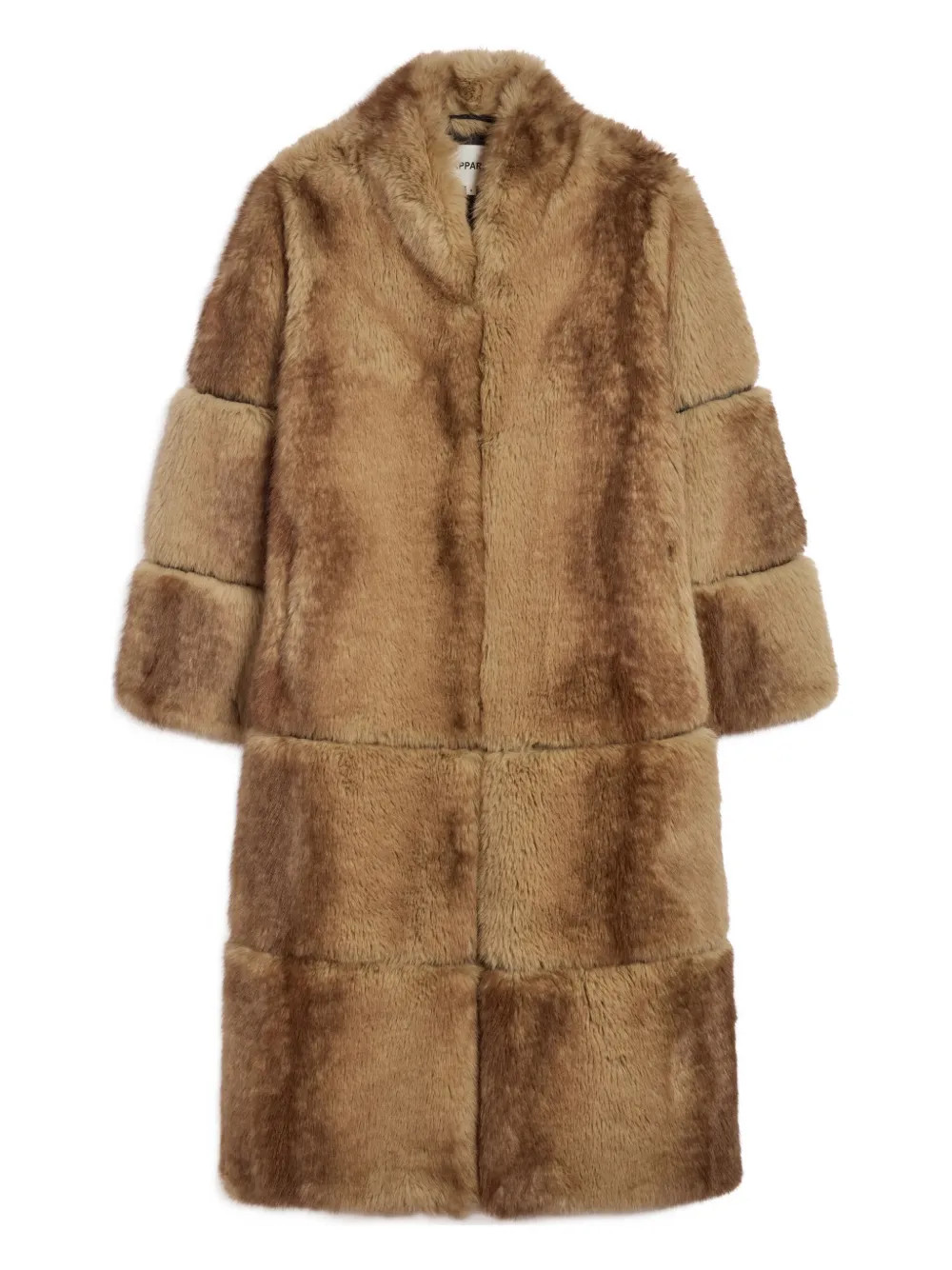 Sylke single-breasted faux-fur coat | Farfetch Global