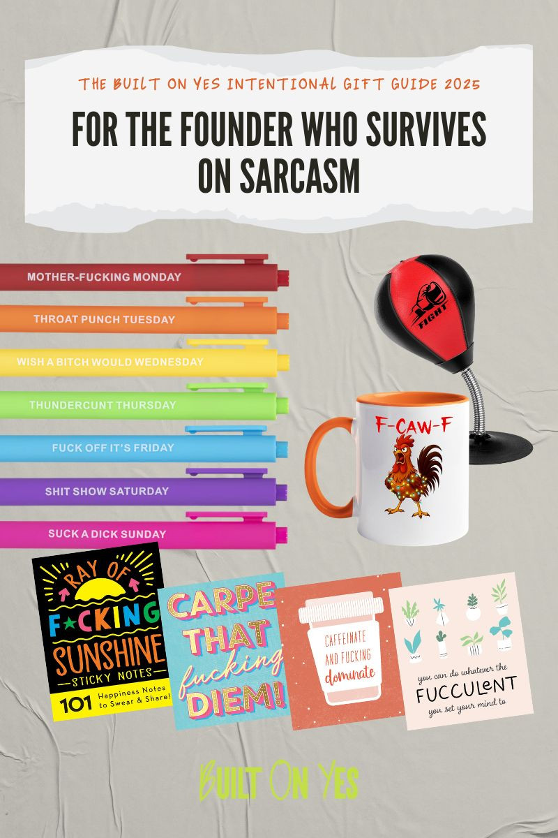 The B*Y Intentional Gift Guide: 
FOR THE FOUNDER WHO SURVIVES ON SARCASM

Her Intention: Levity 

 #LTKGiftGuide #LTKFindsUnder50 #LTKFindsUnder100