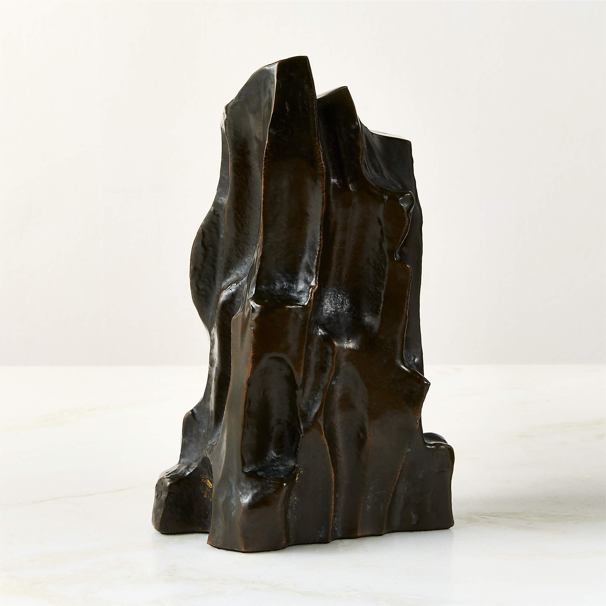 Ignes Bronze Cast Aluminum Sculpture | CB2 | CB2