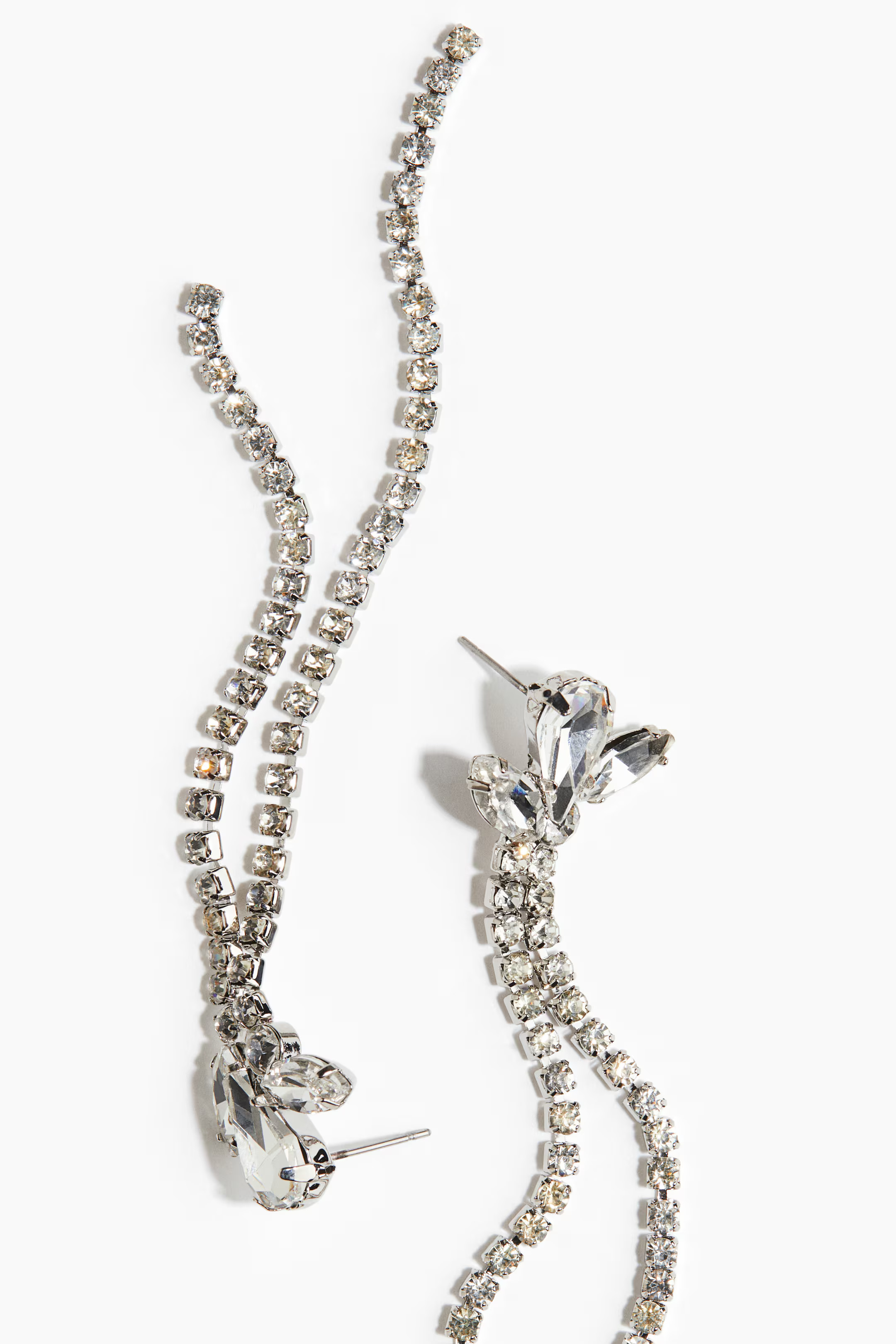 Rhinestone-chain earrings | H&M (UK, MY, IN, SG, PH, TW, HK)