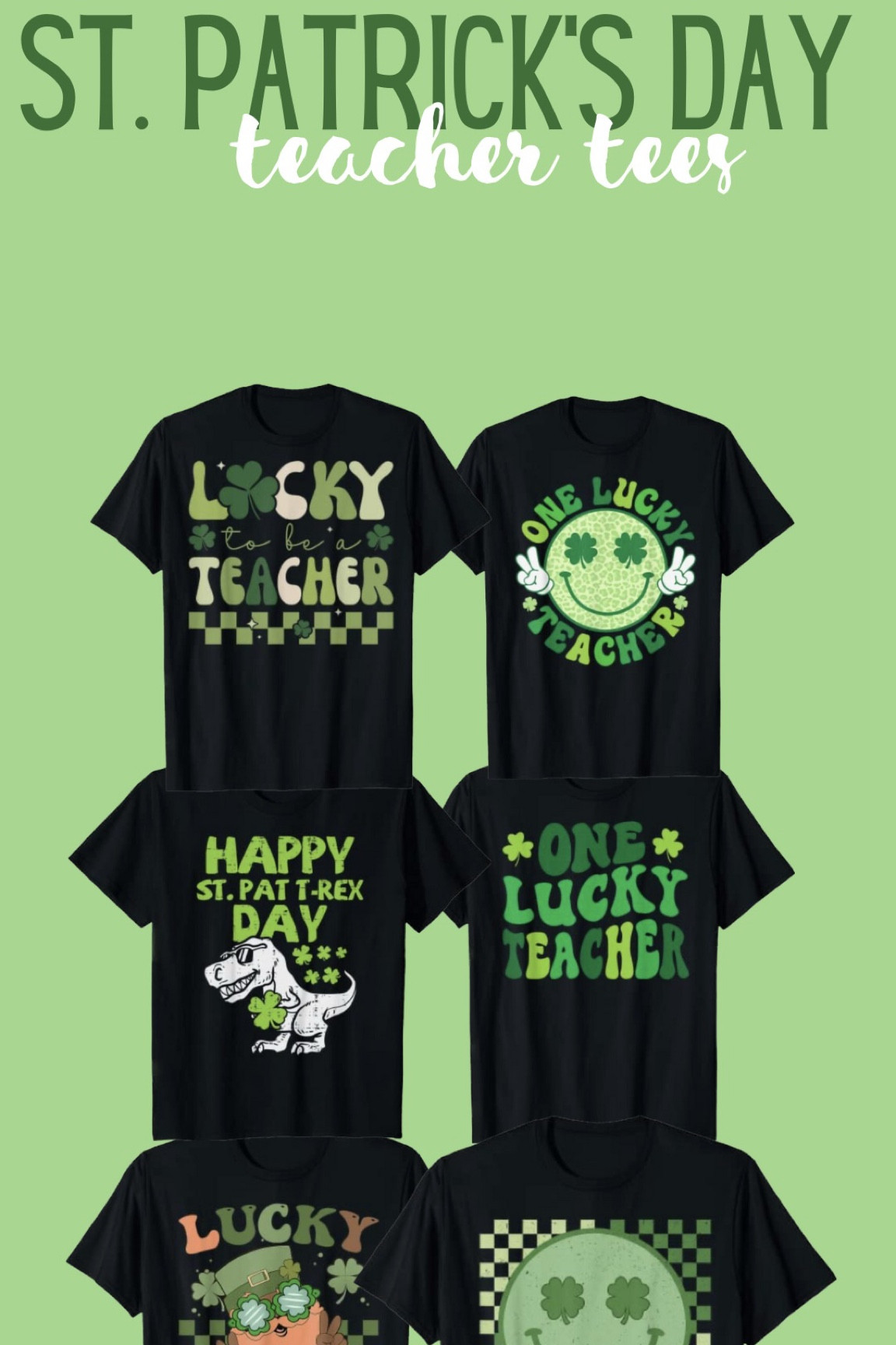 St. Patrick’s Day Teacher Tees

#LTKSeasonal