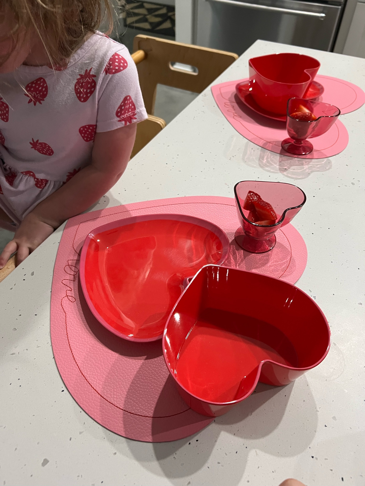 Setting up their breakfast spot for this special week! ❤️🫶🏼 My little Valentine’s! 

#LTKGiftGuide #LTKSeasonal #LTKWatchNow