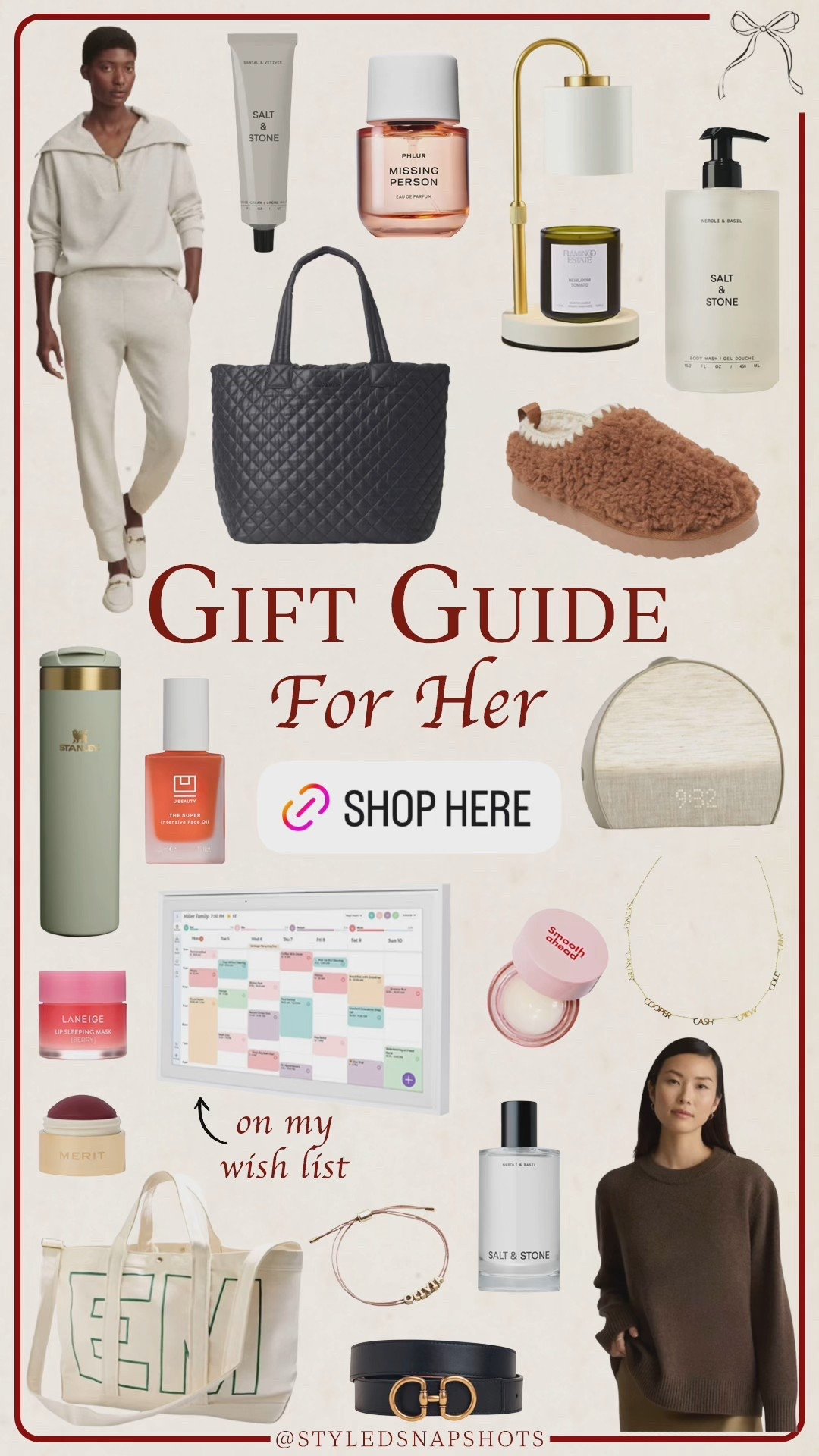 Women’s gift guide ✨ items I personally own and love & the sky calendar is on my wishlist 

#LTKGiftGuide