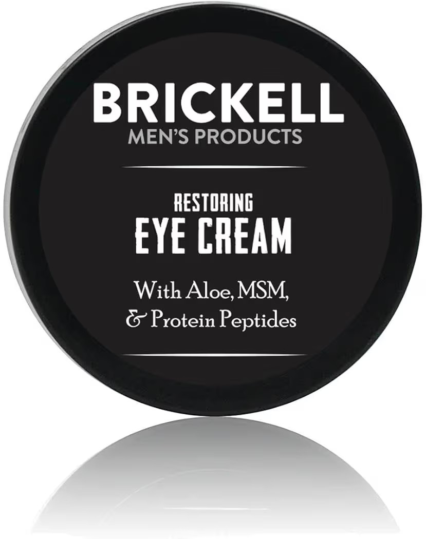 Brickell Men's Restoring Under Eye Cream for Men, Natural and Organic Anti Aging Eye Balm To Redu... | Amazon (US)
