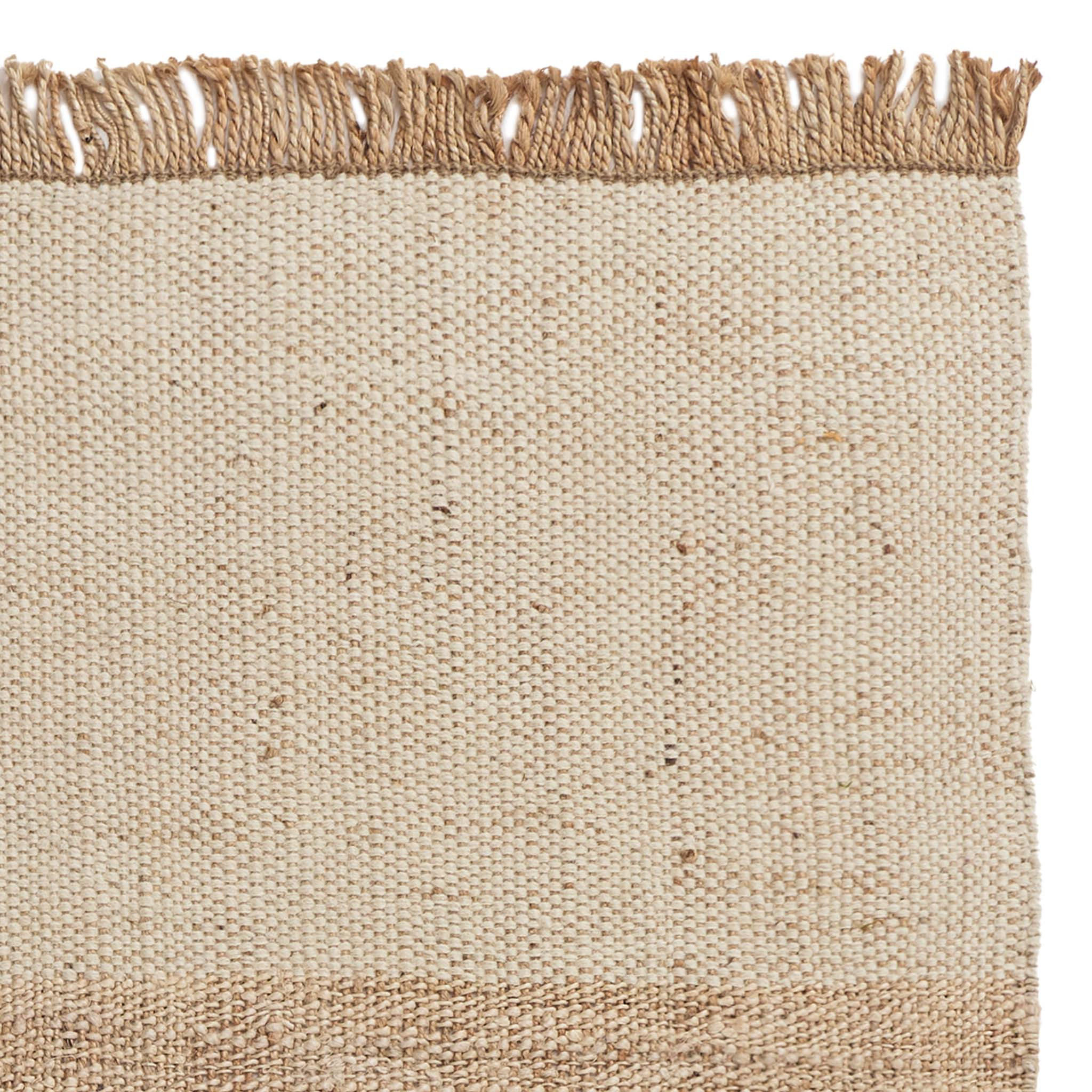 Naya Jute Rug, Jute rug, natural jute area rug, 140x200 cm, natural / ivory / natural white, jute by | URBANARA (EU)