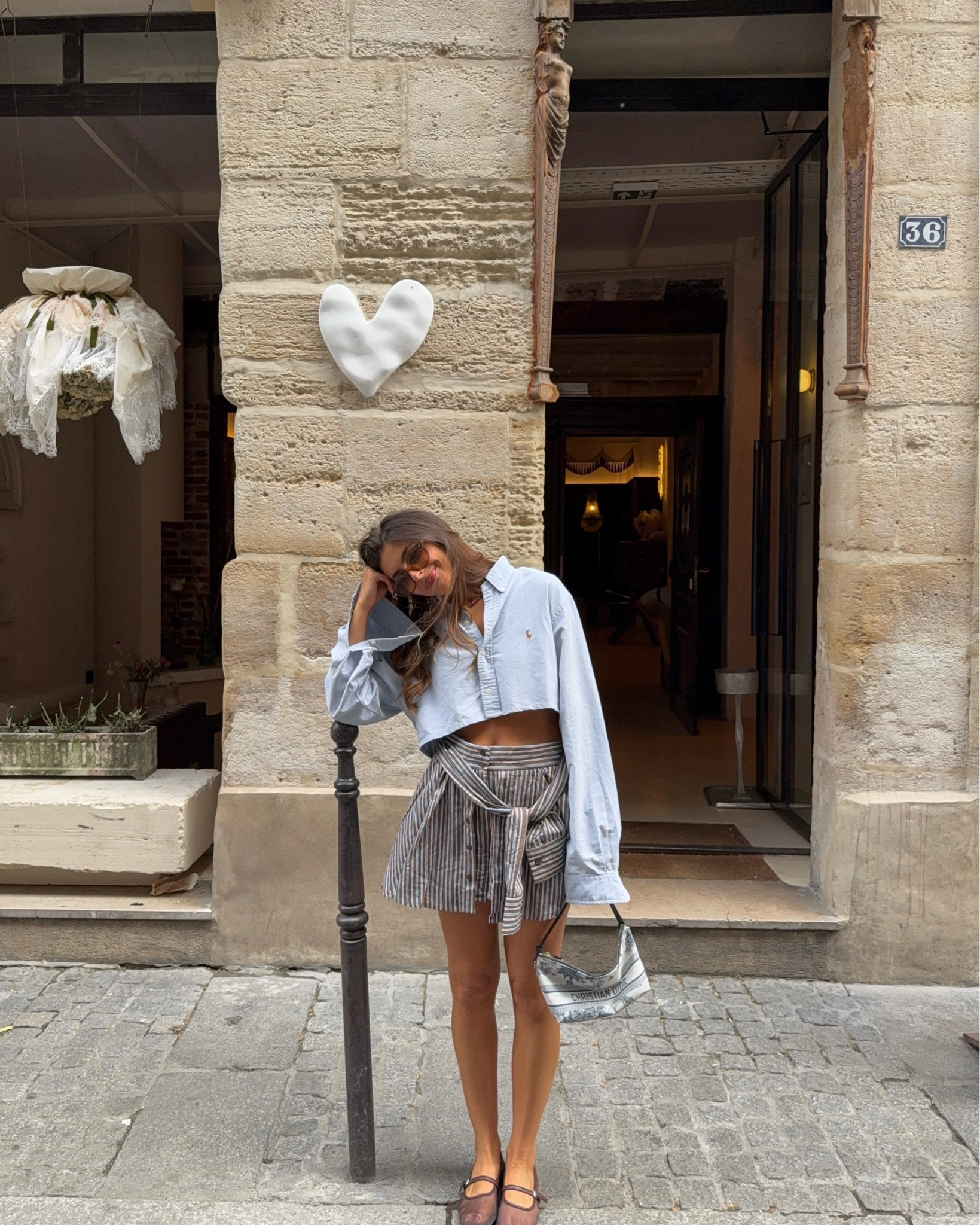 today in paris with my mini me ☀️