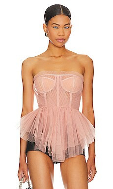 NBD Tetra Top in Nude Pink from Revolve.com | Revolve Clothing (Global)