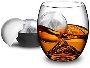 Final Touch On The Rock Glass with Ice Ball Maker | Amazon (US)