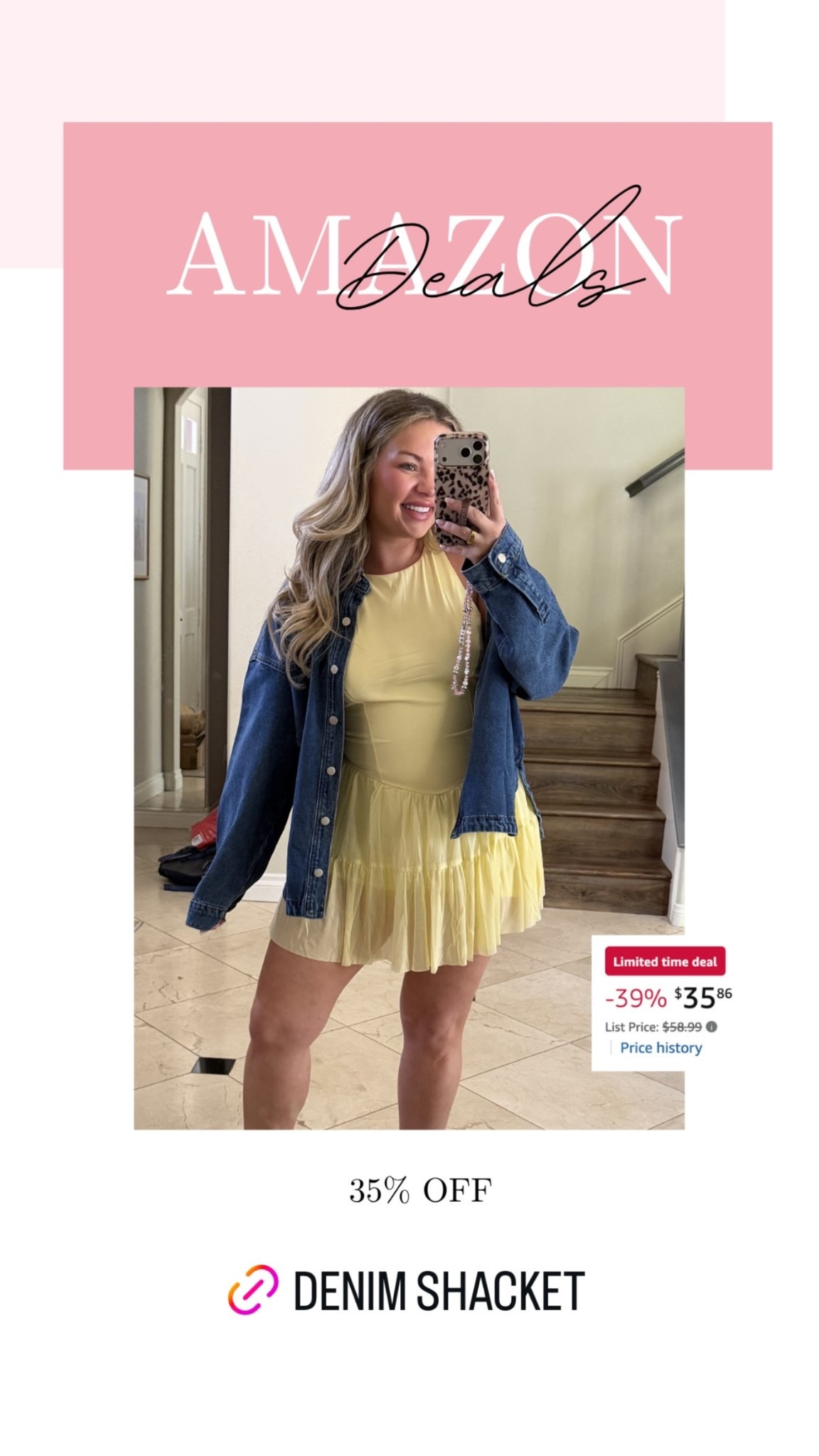 Loving this jacket! Comes in a few washes and is on deal today! Easy to throw on with an outfit and go!

#LTKMidsize #LTKSaleAlert