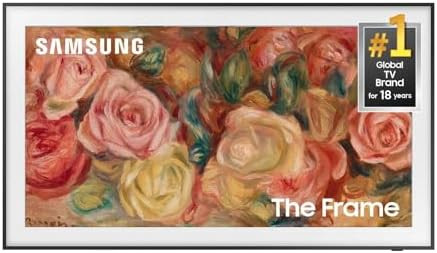 SAMSUNG 55-Inch Class QLED 4K LS03D The Frame Series Quantum HDR Smart TV w/Dolby Atmos, Art Mode... | Amazon (US)