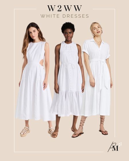 shopbop white dresses perfect for spring 

#LTKFind #LTKstyletip