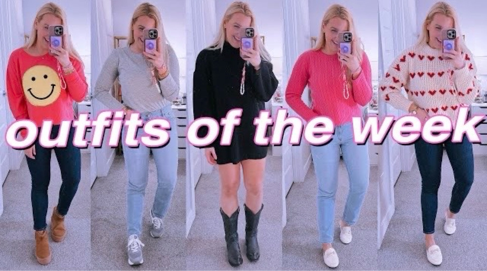 Valentine’s Day Outfits to recreate 🩷 What I wore this week!! 

#LTKfindsunder100 #LTKstyletip #LTKSeasonal