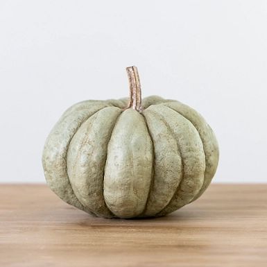 Green Realistic Pumpkin Statue, 10 in. | Kirkland's Home