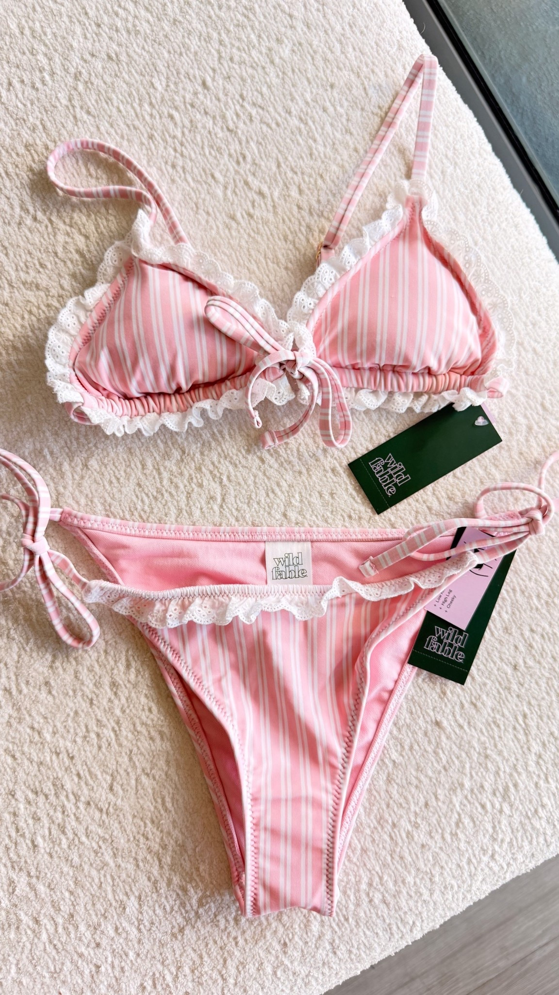 Obsessed with this pink striped bikini from Target 💗 Such a cute, affordable swim find for pool days, beach trips, and spring break.

#LTKSwim #LTKdayinmylife #LTKTravel