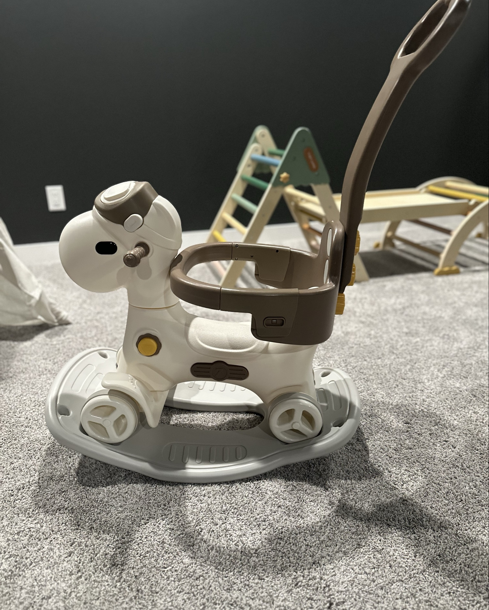 Convertible rocking horse! 