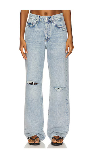 Shea Relaxed Straight Jeans in Calhe | Revolve Clothing (Global)