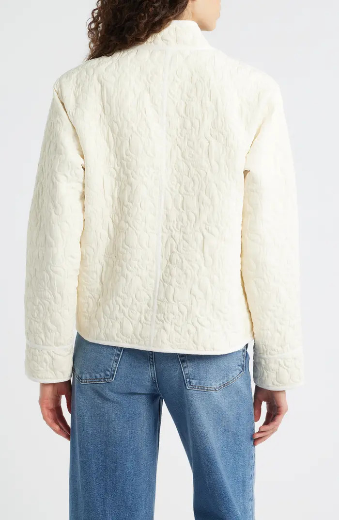 Quilted Jacquard Jacket | Nordstrom