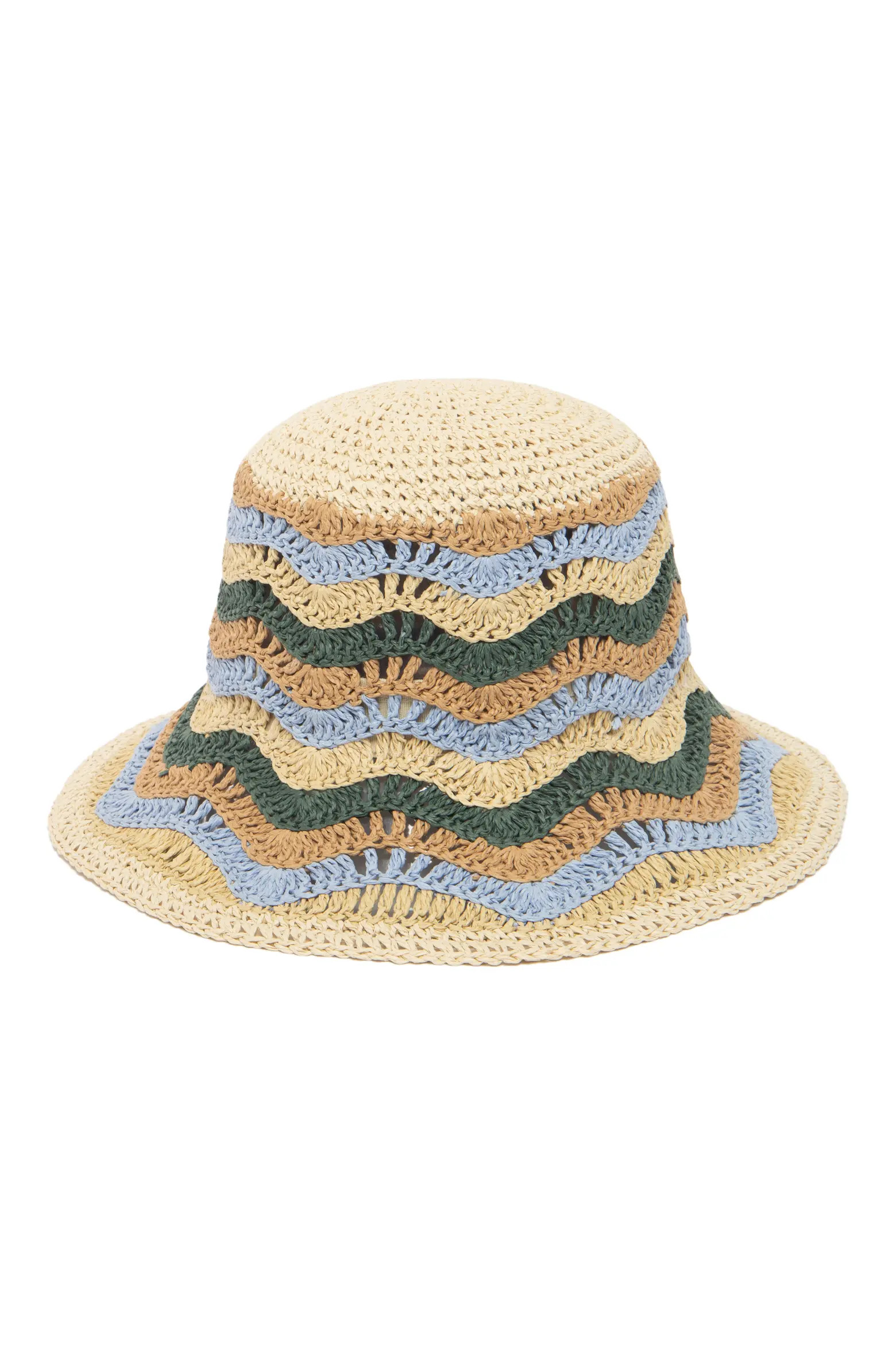 San Diego Hat Striped Woven Bucket Hat (Women) | Nordstromrack | Nordstrom Rack