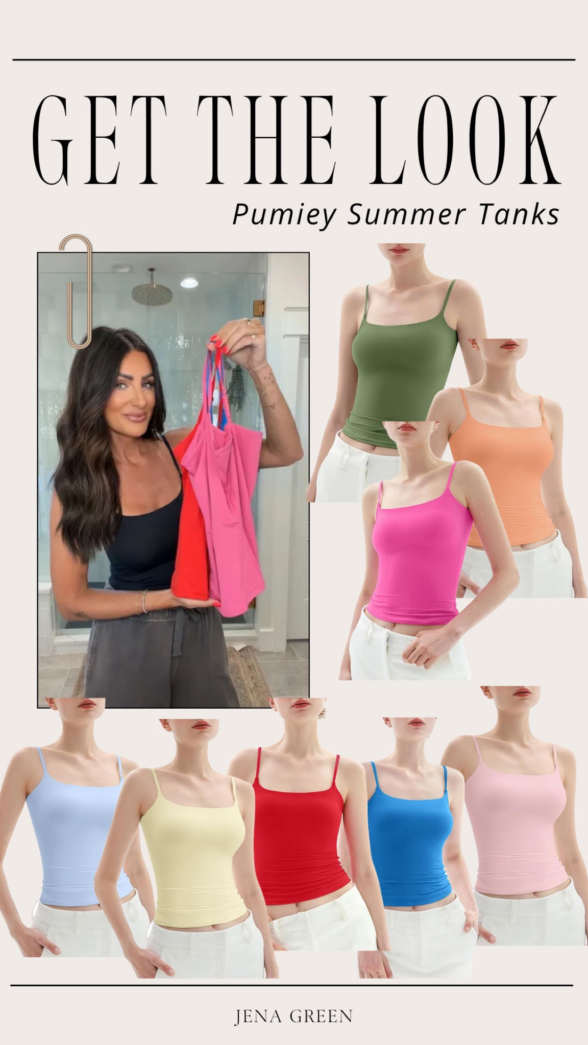 Summer Tank Tops | Bra Tanks | Summer Tanks with built in bras | Amazon tanks 

#LTKSeasonal #LTKootd