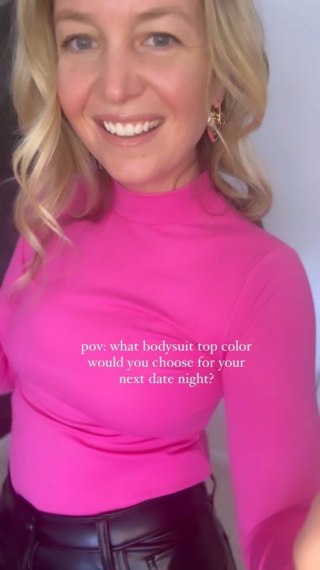Get ready with me to see two viral Amazon bodysuit tops – perfect for your next date night! Are you leaning towards the pink or white top? Share your choice in the comments and let's make this GRWM unforgettable! 💖🤍 

#AmazonFinds #DateNightStyle #ValentinesDayOutfit #pumiey #baublebar #ltkworkwear 

#LTKfindsunder50 #LTKstyletip #LTKover40