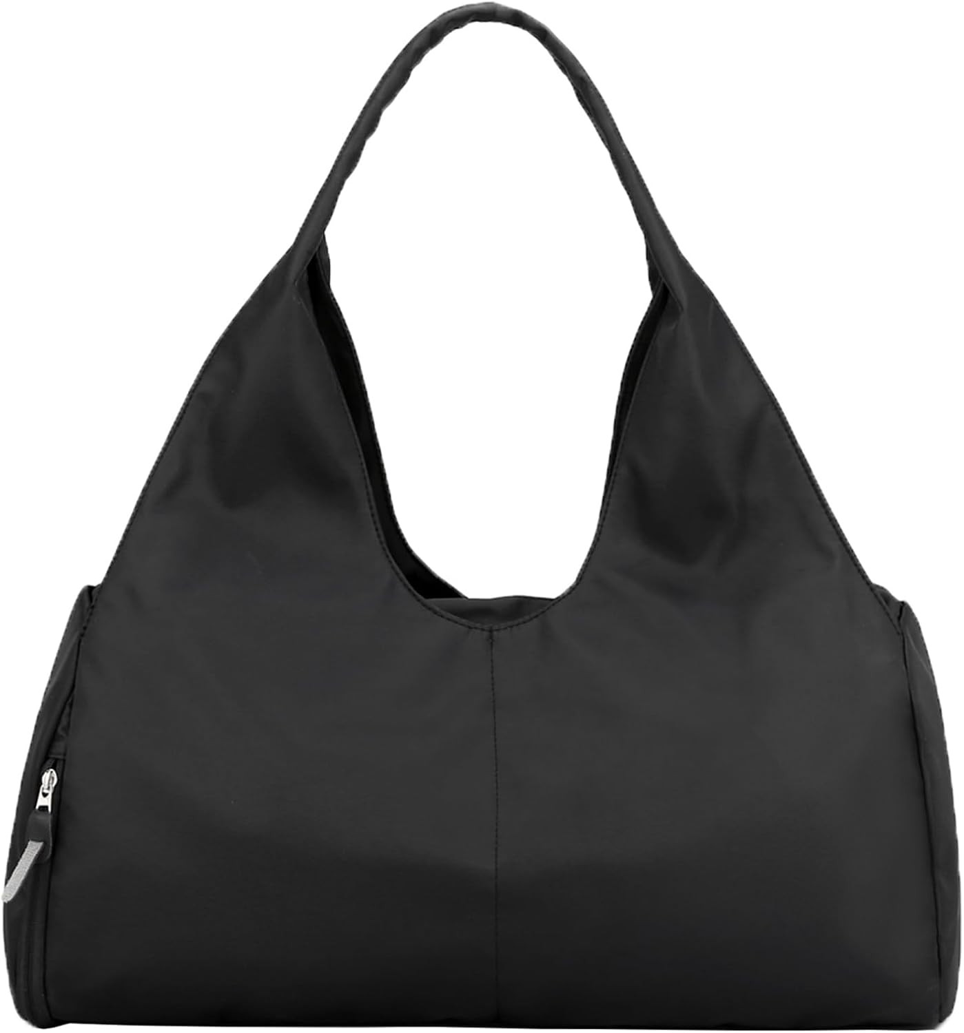 Forestfish Duffel Bag Gym Totes with Dry Wet Pocket & Shoes Compartment for Women and Men,Black | Amazon (US)