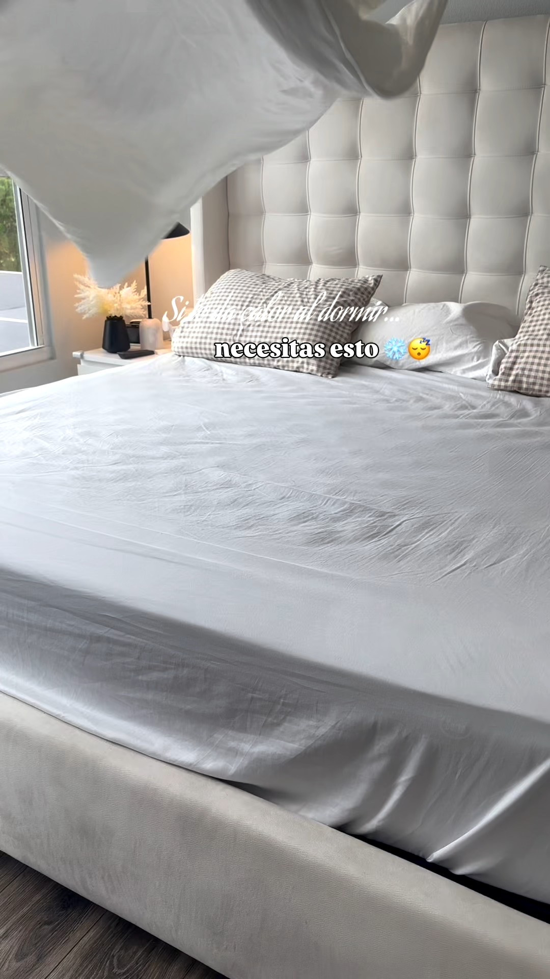 Dormir con calor ❌
dormir fresca después de un día caótico ✔️☁️ @justciela 

#LTKstorytime #LTKdayinmylife #LTKmomlife