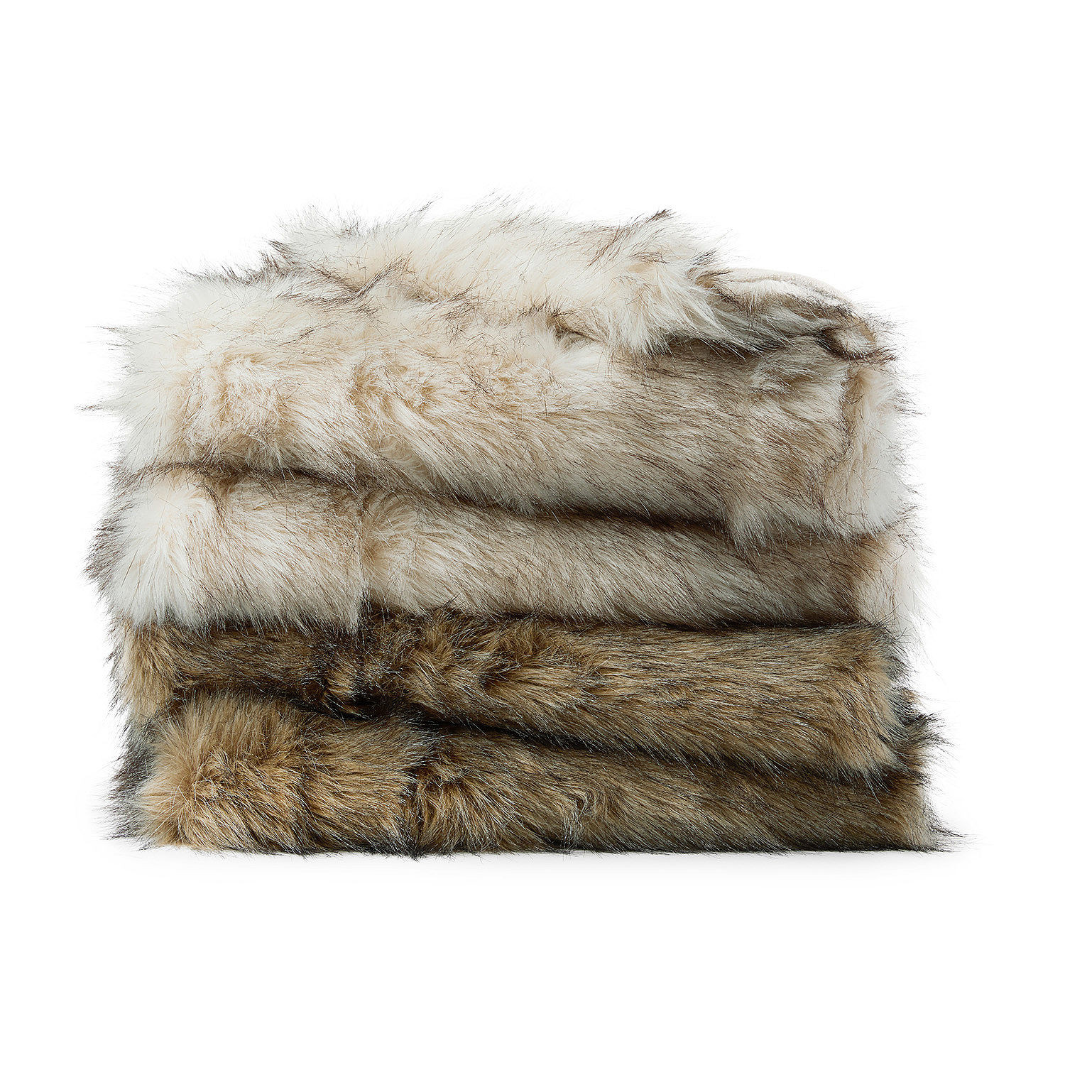 Fieldcrest Faux Fur Midweight Throw | JCPenney