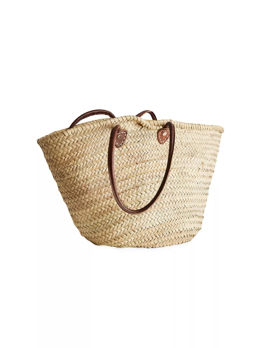 Moroccan Shopping Basket - Large Leather Strap | Saks Fifth Avenue