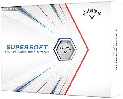 Amazon.com : 2021 Callaway Supersoft Golf Balls , White, (Pack of 12) : Sports & Outdoors | Amazon (US)