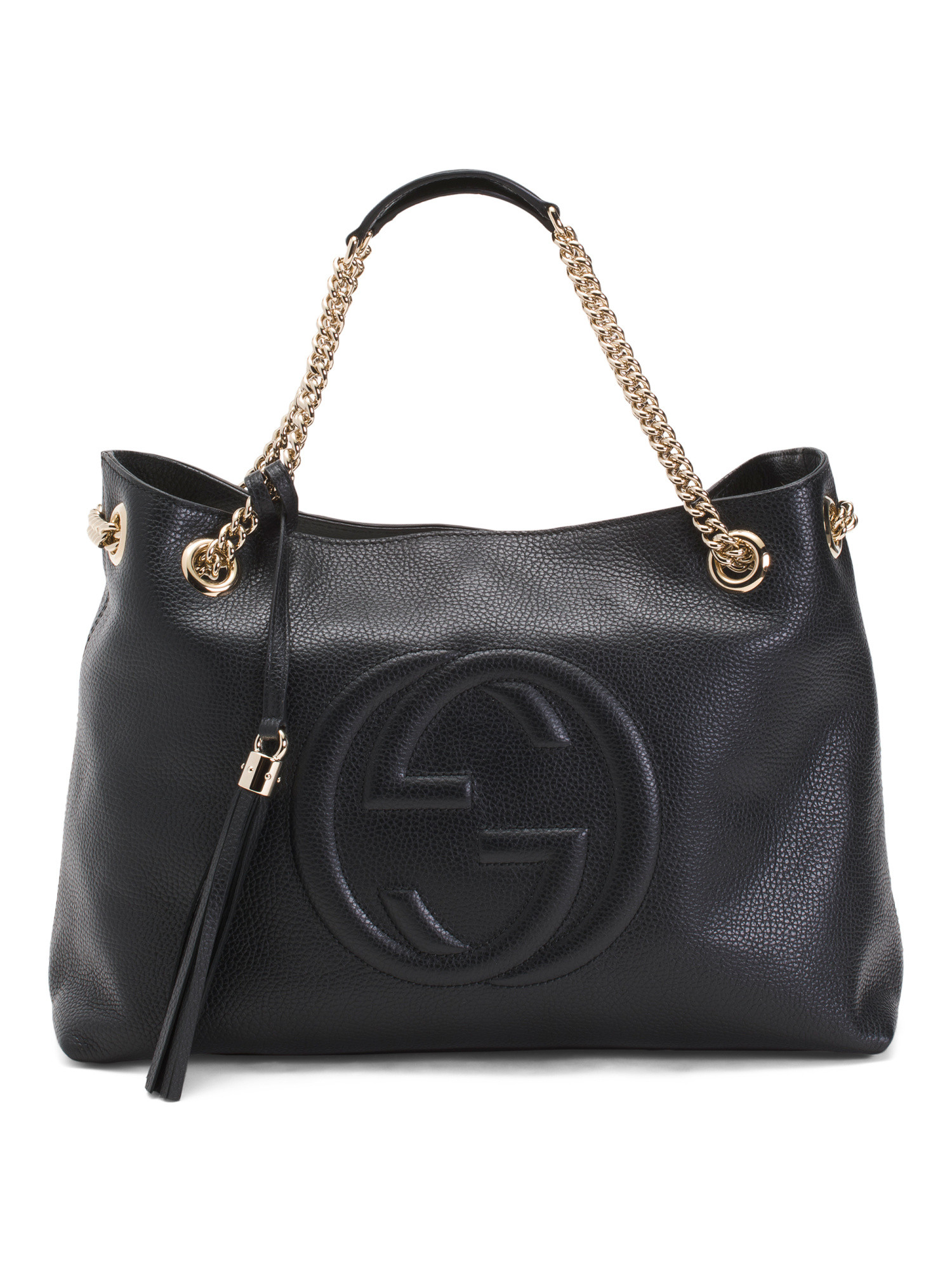 Made In Italy Soho Leather Shoulder Bag | TJ Maxx