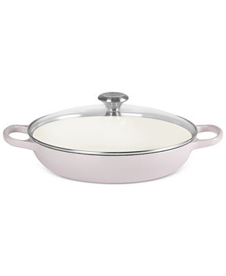 Le Creuset Enameled Cast Iron Signature Round 2.25-Qt. Braiser with Glass Lid - Macy's | Macy's