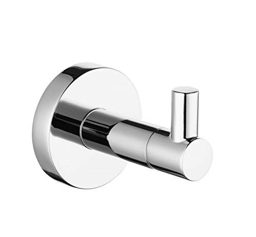 Paladinz Chrome Stainless Steel Towel Hook Robe Hook Coat Hook Single Hook for Bathroom and Kitch... | Amazon (US)