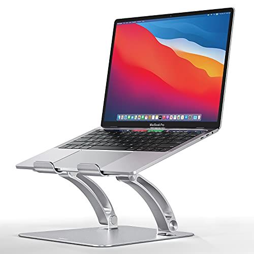 Adjustable Laptop Stand for Desk, Nulaxy Ergonomic Portable Laptop Stand up to 10.6" with Heat-Vent  | Amazon (US)