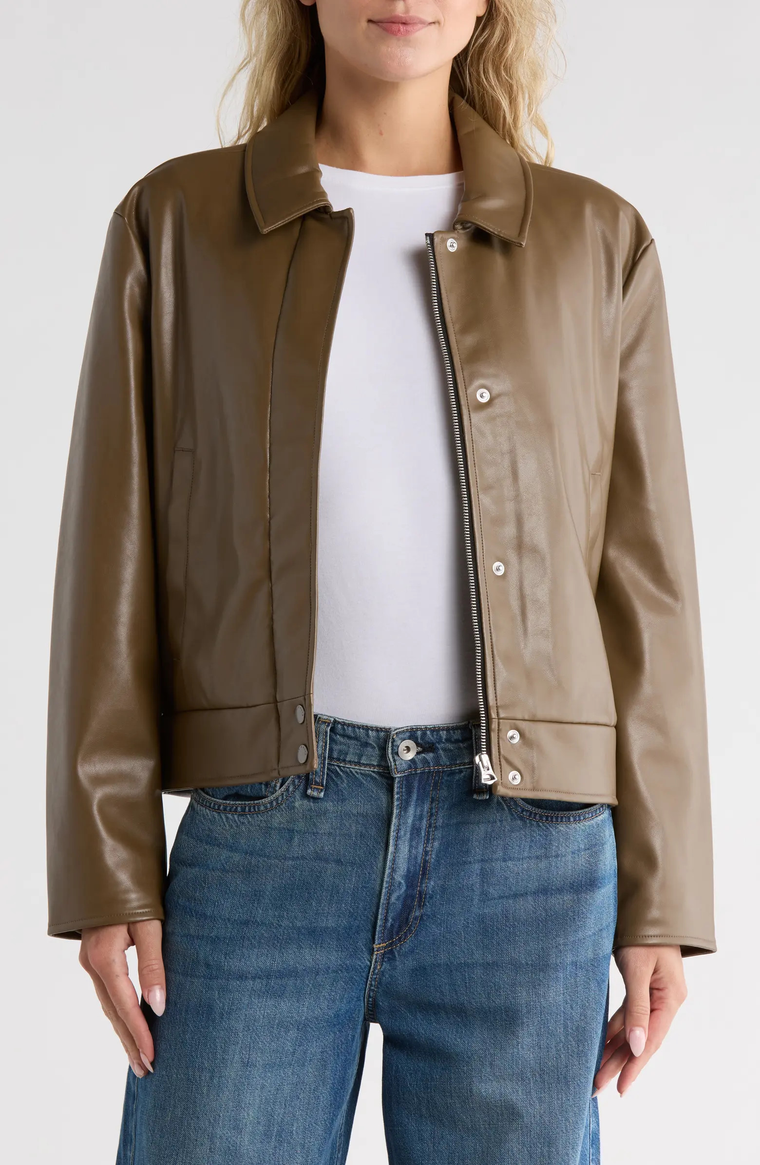 Myla Faux Leather Jacket | Nordstrom Rack