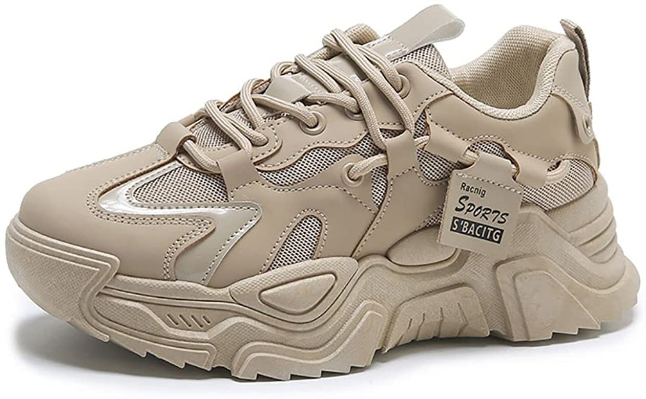 VV87 Women's Fashion Sport Breathable Mesh Platform Sneakers Casual Running Walking Shoes 5.5-8.5 | Amazon (US)