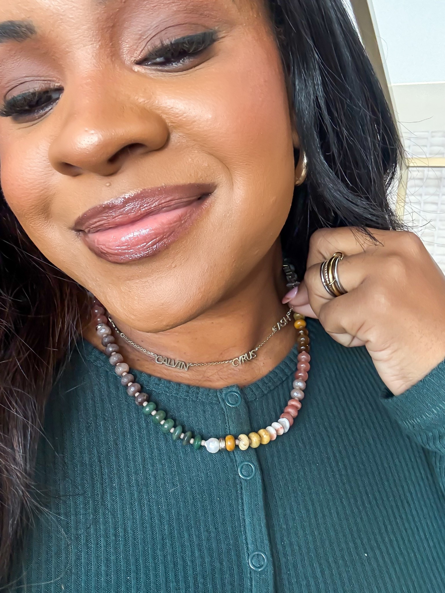 39% off my custom name necklace for my birthday! So many personalized necklace options. TARYNNEWTON today only! 

#LTKSaleAlert #LTKOver40 #LTKSeasonal