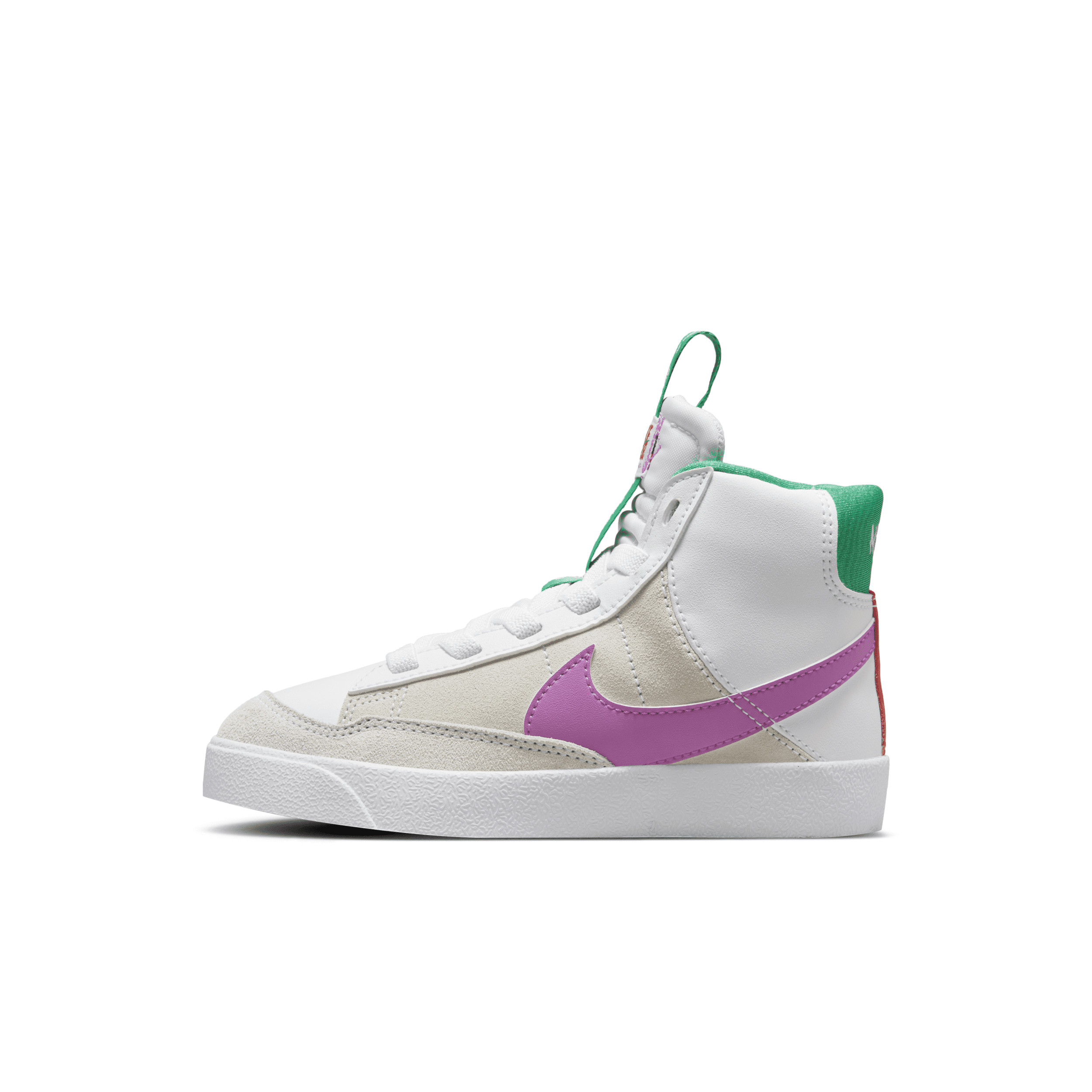 Nike Blazer Mid '77 SE D Little Kids' Shoes in White, Size: 13.5C | DQ6085-101 | Nike (US)