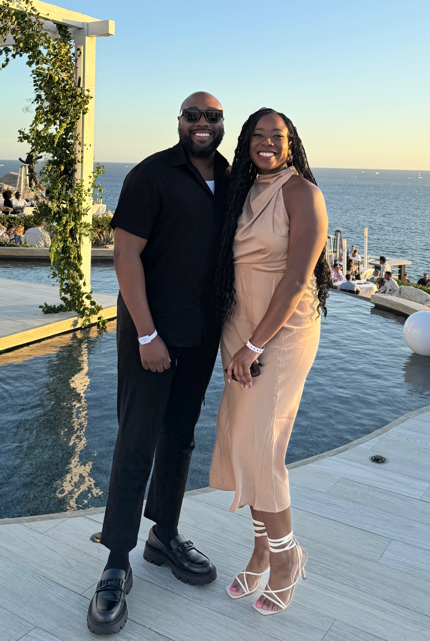 We had such an amazing time at this wedding in Cabo. My dress is TTS in a large and was so flattering! 

#LTKmens #LTKwedding