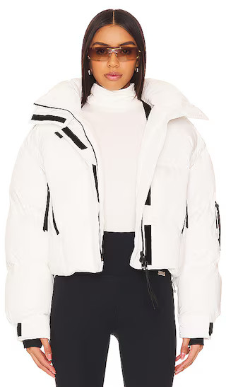 Diana Puffer in White | Revolve Clothing (Global)
