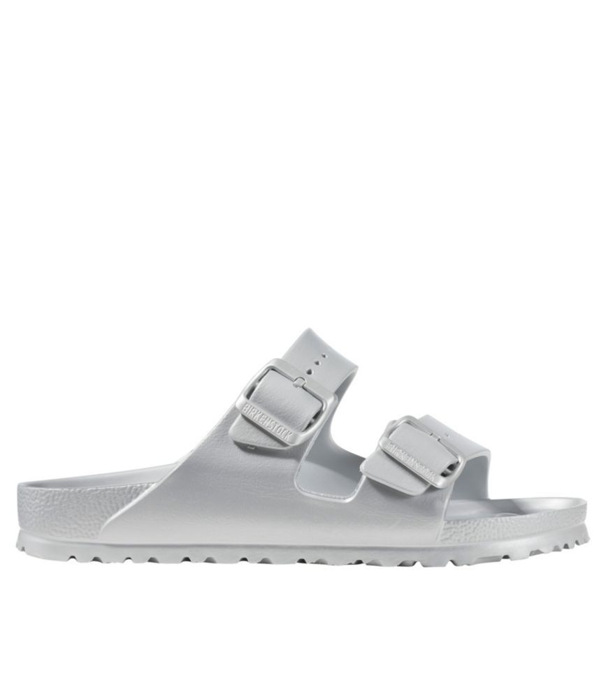 Women's Birkenstock Arizona Sandals, EVA Metallic Silver 36 N(A-B) | L.L. Bean
