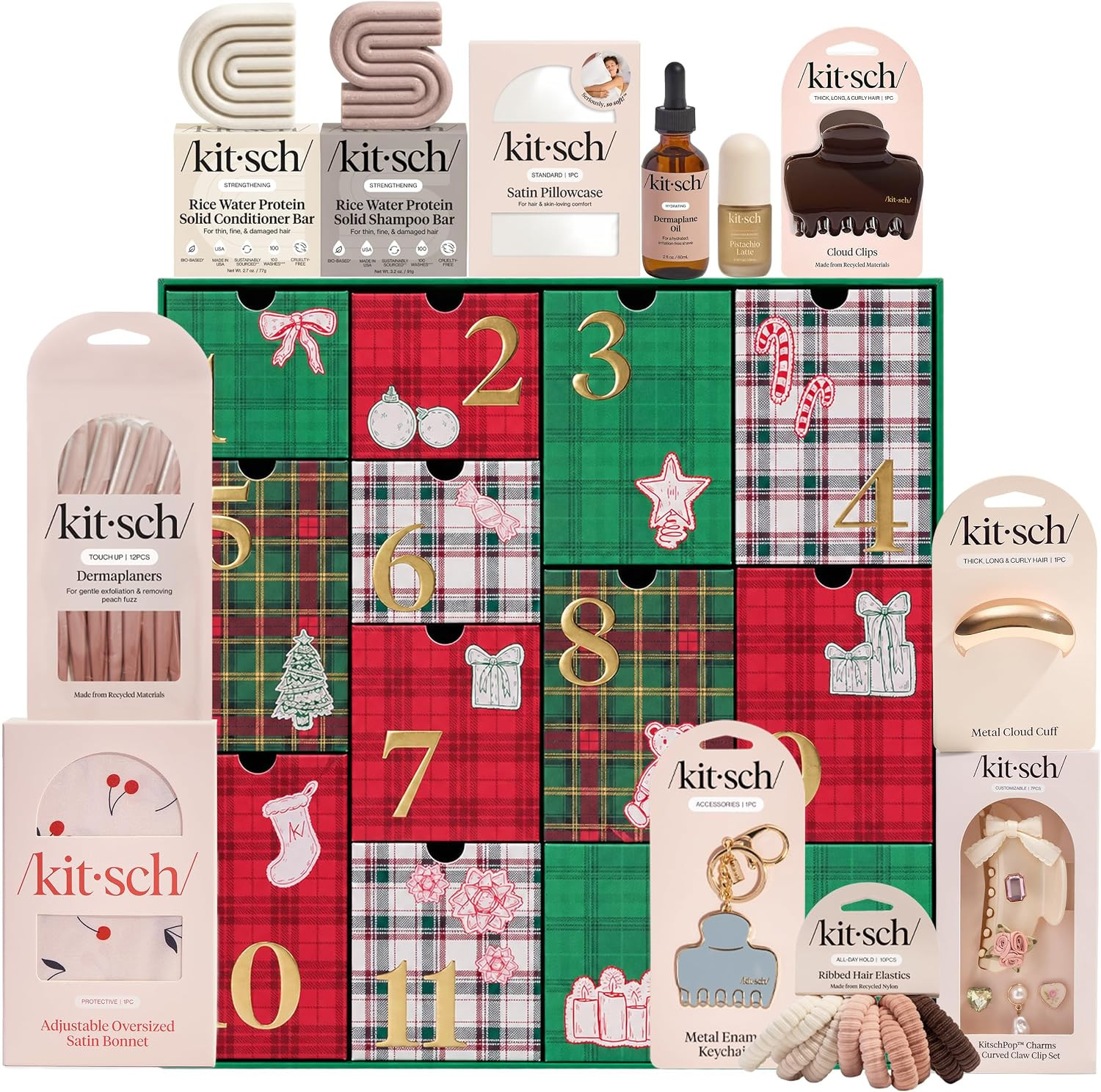 Kitsch Holiday Advent Calendar 2026 – 12-Day Self Care Gifts for Women | Amazon (US)