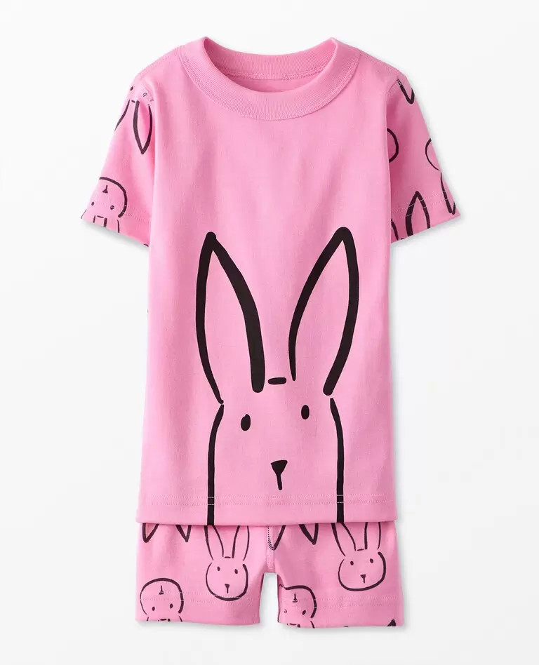 Easter Print Short John Pajama Set | Hanna Andersson