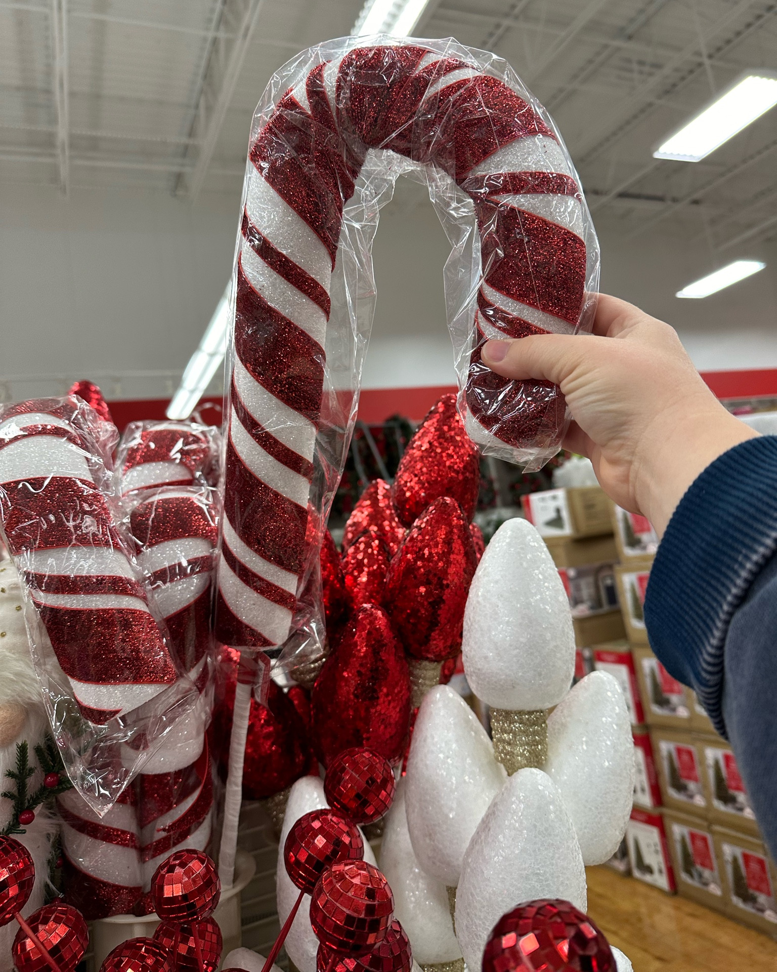 giant candy cane pick 🎅🏼 | holiday tree trimming picks and sprigs | Christmas tree decor | classic Christmas theme | red and green tree inspo | must have tree accessories  

#LTKSaleAlert #LTKHome #LTKHoliday