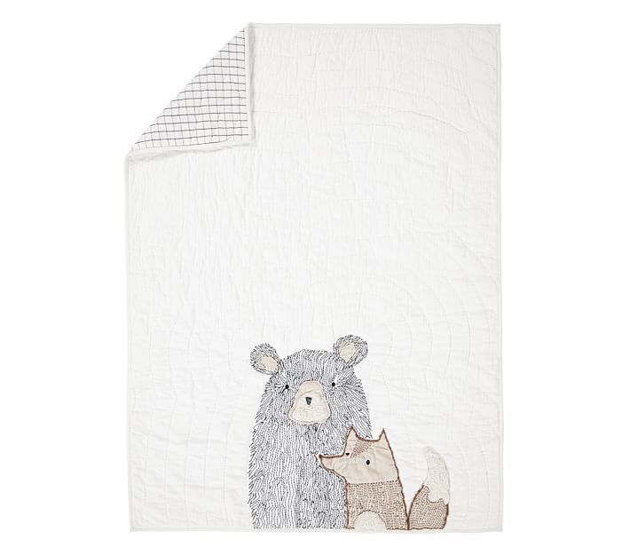 Asher Baby Quilt | Pottery Barn Kids