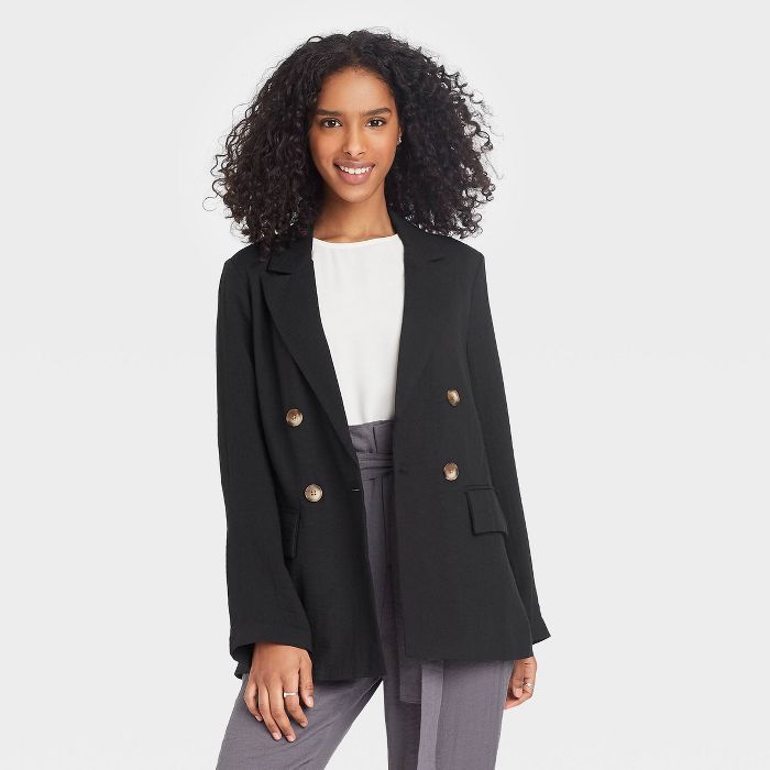 Women's Double Breasted Blazer - A New Day™ | Target