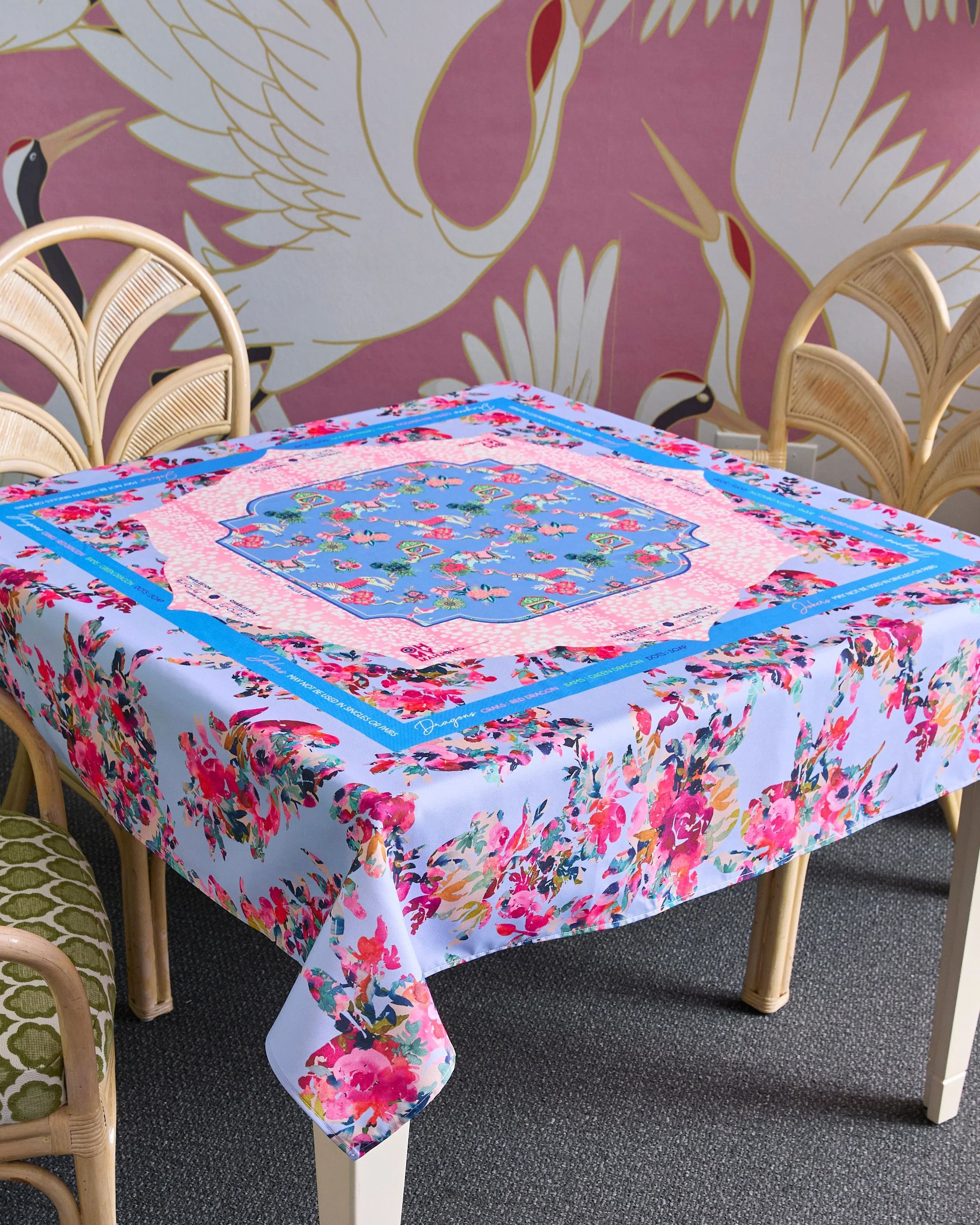 Naples Tablecloth | Oh My Mahjong