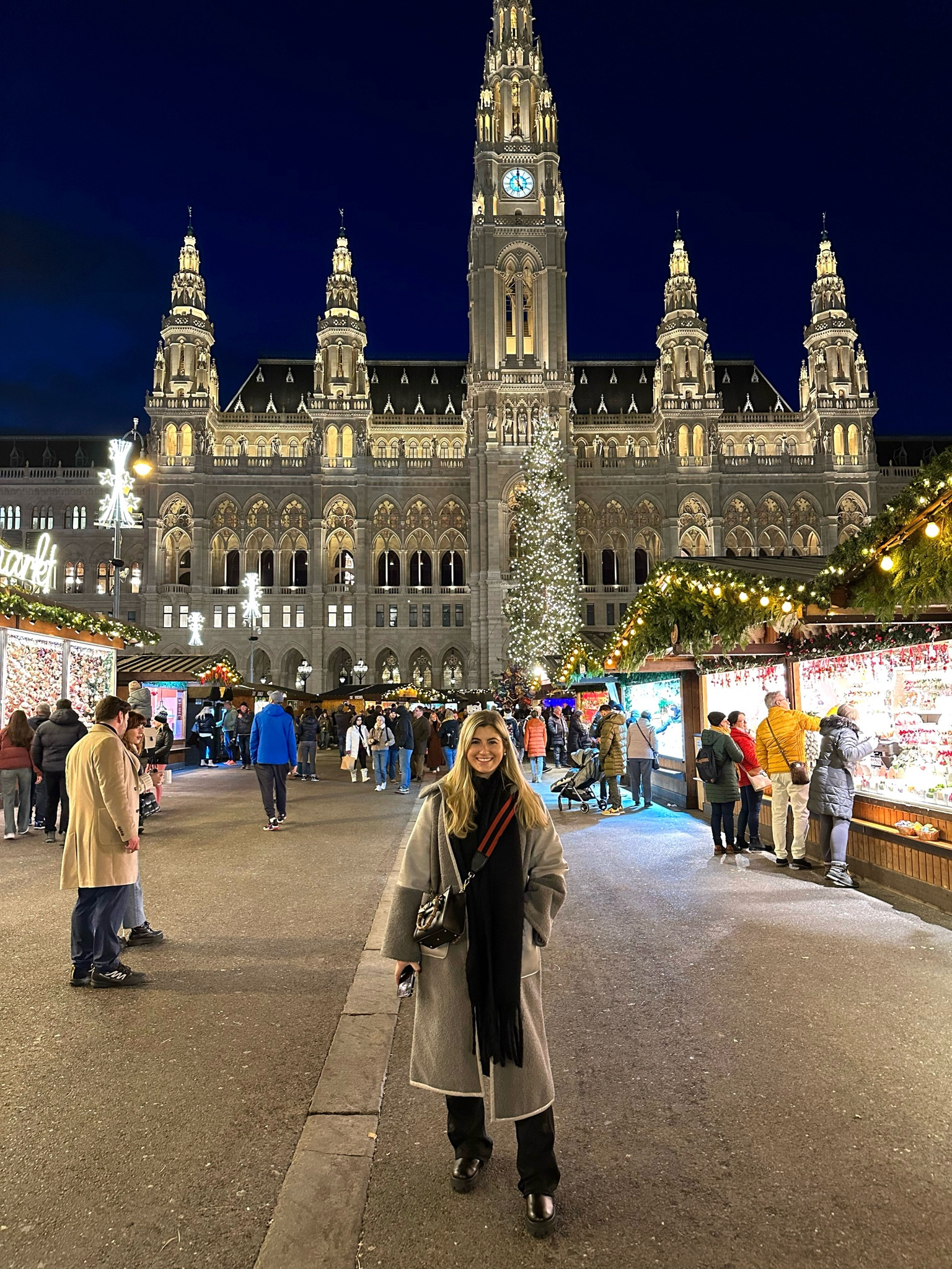 Vienna Christmas Markets Outfit - the warmest trench coat. This TeddyBear faux leather Trench Coat by Baum and Pferdgarten will keep you warm for all your winter European travels. Size down. 

#LTKSeasonal #LTKtravel #LTKHoliday