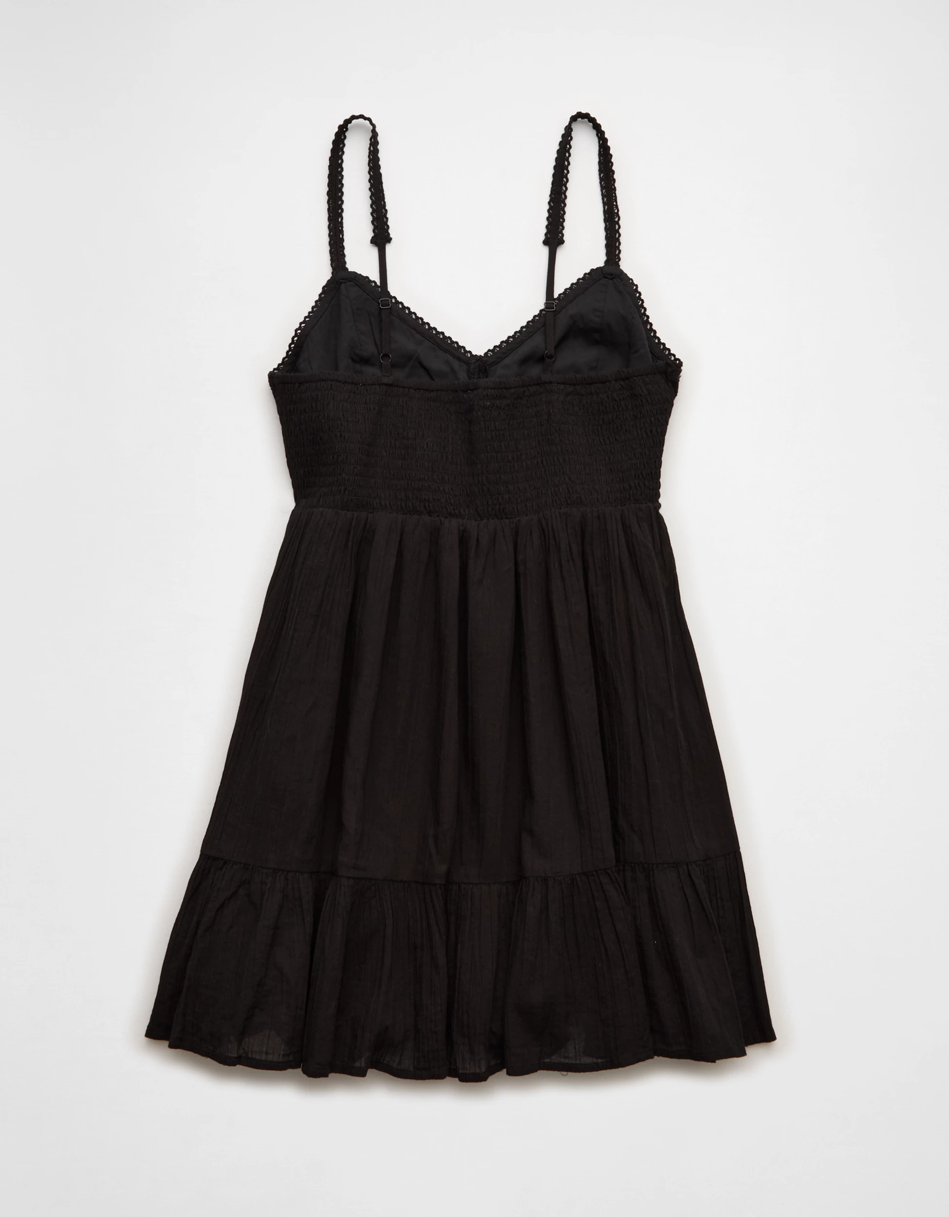 AE V-Neck Babydoll Mini Dress | American Eagle Outfitters (US & CA)