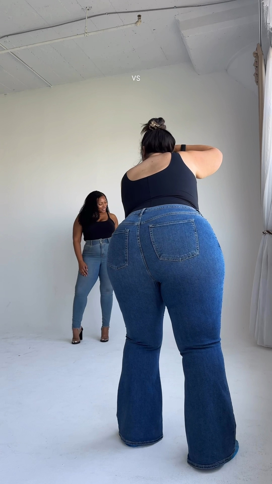 The EXACT jeans are: Abercrombie Curve Love Ultra High Rise 36 long. They don’t seem to have those anymore but I linked all their other flare options that hopefully come close! (although not all go up to my size). I did link the exact bodysuit - I’m wearing a 3X. 

#LTKSaleAlert #LTKPlusSize